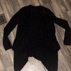 Saks Fifth Avenue Black Women's Cardigan small 100 cashmere